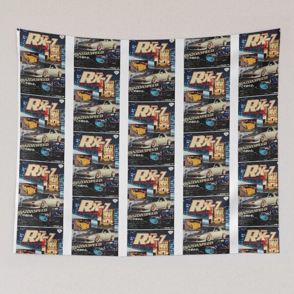 Item preview, Póster de la revista Mazda RX-7 designed and sold by leandredeen.