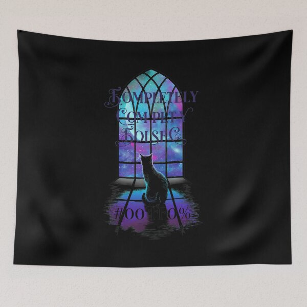 Item preview, Gothic Window Cat Cosmic View  designed and sold by ALASHAMORGADO.