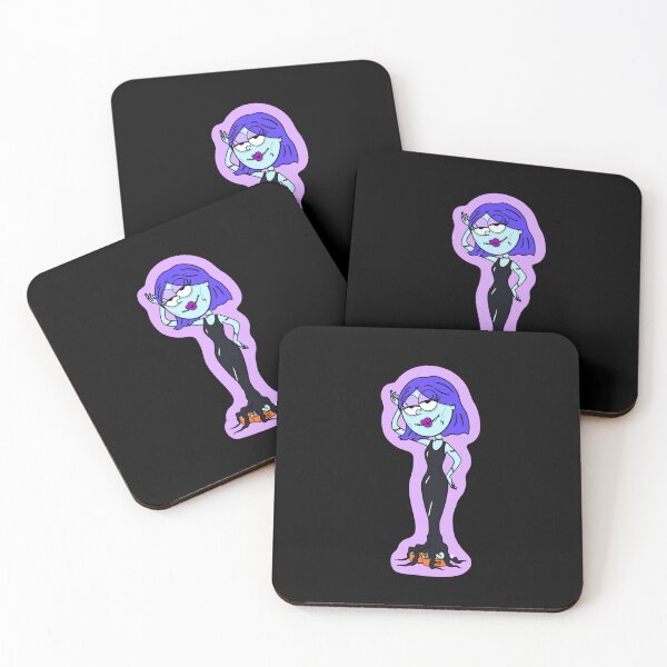 Item preview, Zombie Lizzie - Purple Outline designed and sold by The Abysmall.