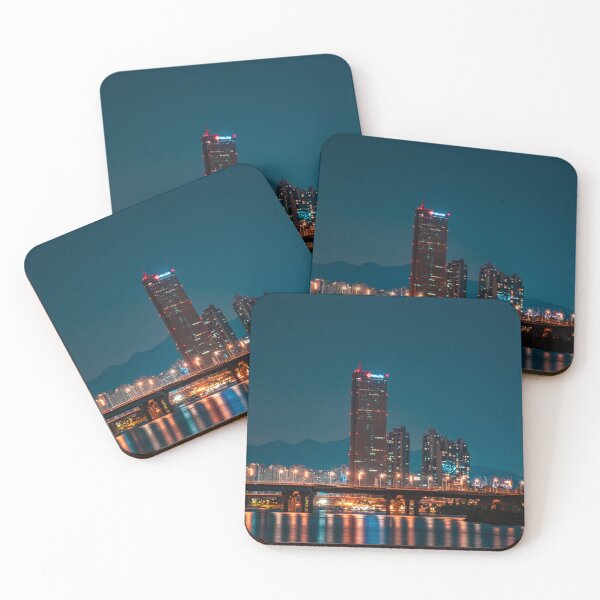 Item preview, Golden 63 Building and River Reflection at Night designed and sold by Nightwindow.