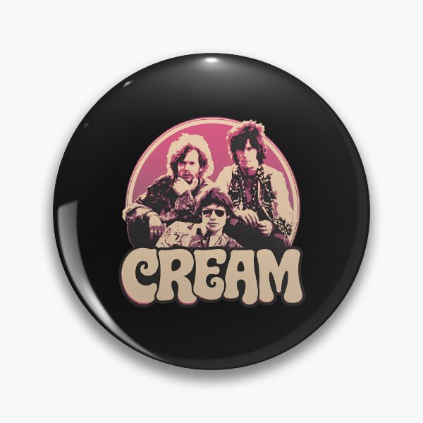 Artikelvorschau, Retro-Porträt der Psychedelic-Rock-Band Cream entworfen und verkauft von Jeffreniel.