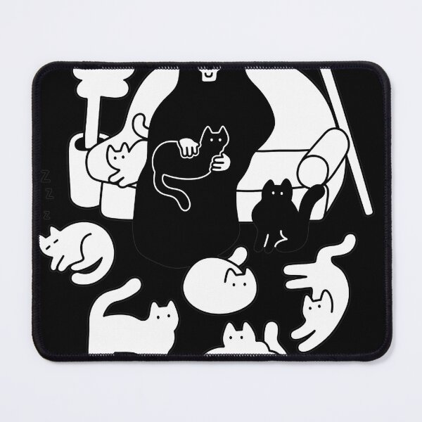 Item preview, Reaper & Cats Cozy Illustration  designed and sold by TRINITYRABNIS.