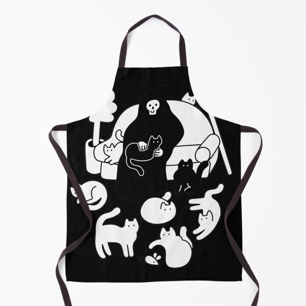Item preview, Reaper & Cats Cozy Illustration  designed and sold by TRINITYRABNIS.
