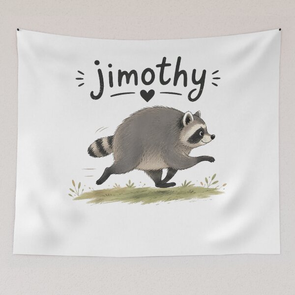 Item preview, Team Jimothy Raccoon Meme Raccoon Feral Trendy Animal Humor designed and sold by JaredDeShop.