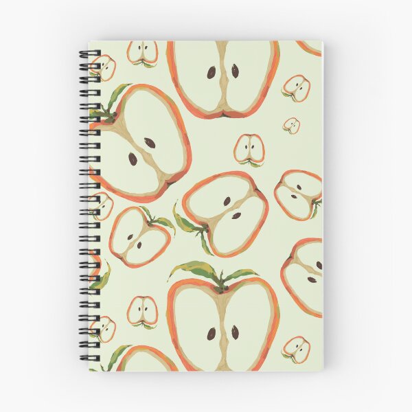 Item preview, YveY 'Little Picnic Tossed Apples on Pale Lime' designed and sold by YveY.