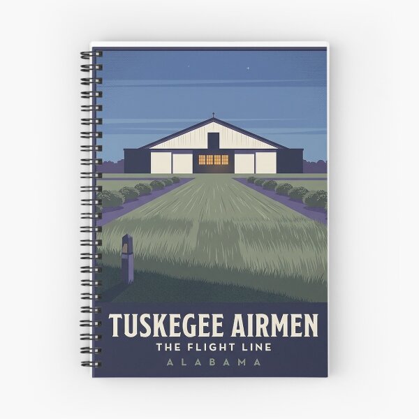 Item preview, Tuskegee Airmen Moton Field Runway Blue Hour Sticker designed and sold by DetourDgn.