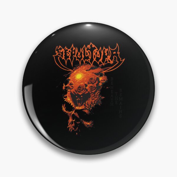 Item preview, Sepultura Beneath The Remains Skull Design designed and sold by TRINITYRABNIS.