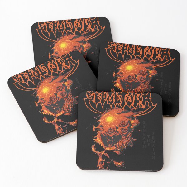 Item preview, Sepultura Beneath The Remains Skull Design designed and sold by TRINITYRABNIS.