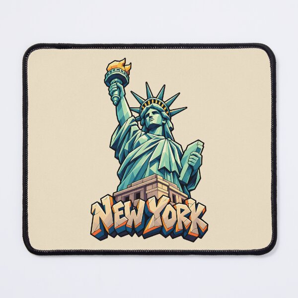 Item preview, Statue of Liberty New York – Bold American Landmark Travel Art designed and sold by Leeded.