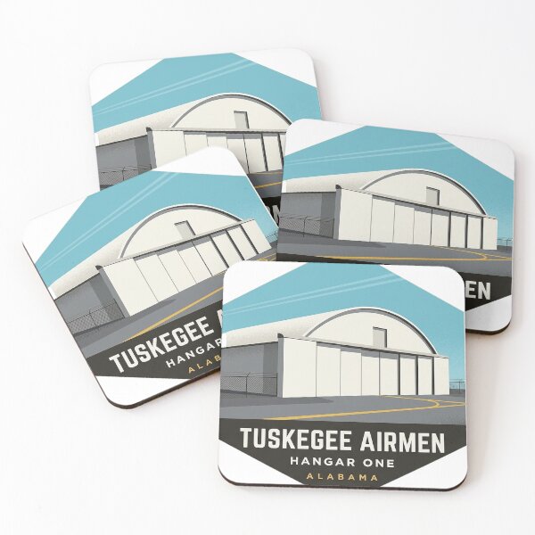 Item preview, Tuskegee Airmen Hangar One Modern Geometric Badge Sticker designed and sold by DetourDgn.
