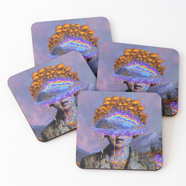 Item preview, Deep Dive Into Mushroom Psychedelic Portrait designed and sold by MongLongStudio.