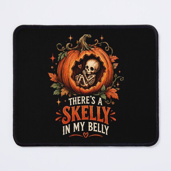 Item preview, There's a Skelly In My Belly  designed and sold by LovelyEvaDesign.