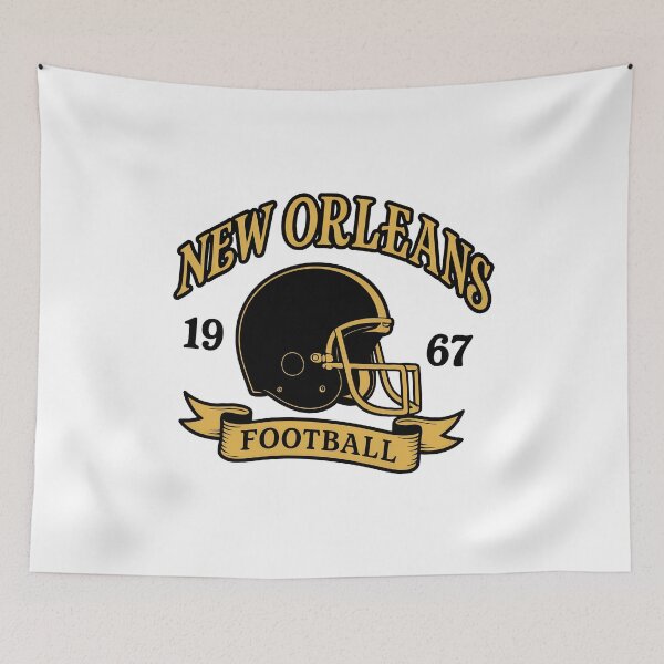 Item preview, Vintage New Orleans Football Helmet Retro Design designed and sold by KaizerAlan.