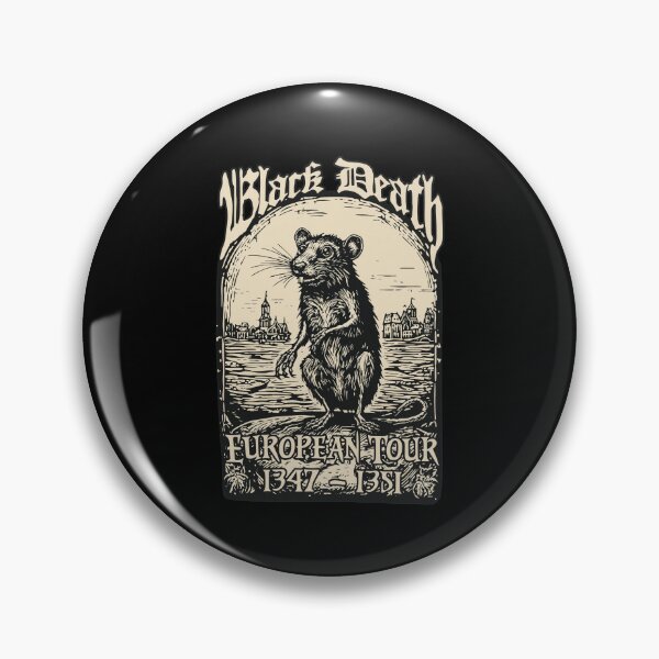 Item preview, Black Death European Tour 1347-1351 Rat  designed and sold by TRINITYRABNIS.