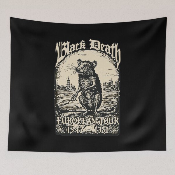 Item preview, Black Death European Tour 1347-1351 Rat  designed and sold by TRINITYRABNIS.