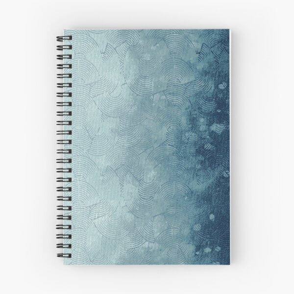 Item preview, Abstract Blue Water Texture – Organic Lines Pattern designed and sold by AhmedMoElesawy.