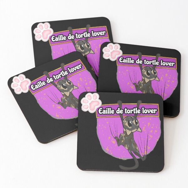 Item preview, Hanging Tortie Cat Lover French Phrase  designed and sold by ALASHAMORGADO.