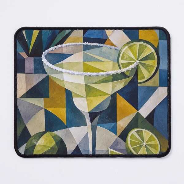 Item preview, Margarita Cubist Painting – Vibrant Cocktail Art designed and sold by GalleryKauffeld.