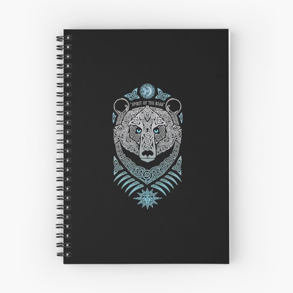Item preview, Knotwork Mystic Bear Face Sun Moon  designed and sold by ALASHAMORGADO.
