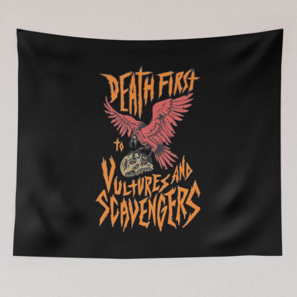 Item preview, Death First Vultures And Scavengers  designed and sold by TRINITYRABNIS.