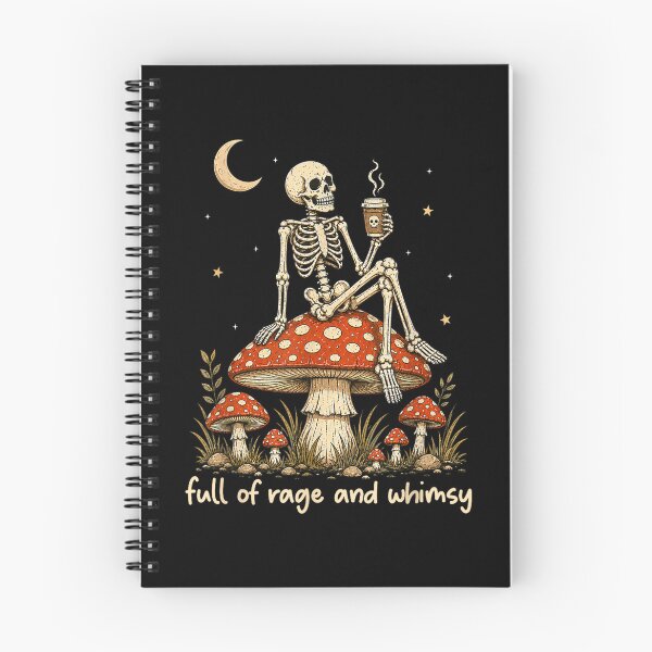 Item preview, Full of Rage and Whimsy Skeleton Mushroom Halloween Costume designed and sold by thecownmz.