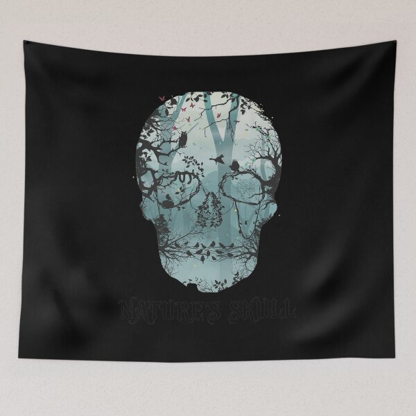 Item preview, Forest Skull Trees Wildlife Symbol  designed and sold by TRINITYRABNIS.