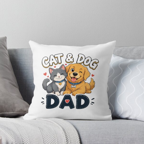 Item preview, Cat & Dog Dad Cute Animal Lover Present designed and sold by SoyLamderma.