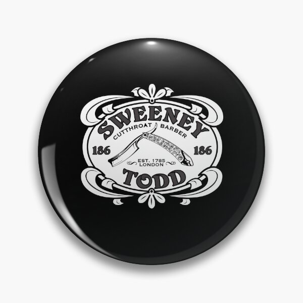 Item preview, Sweeney Todd Cut Throat Barber London Razor Shop designed and sold by JaynLee.