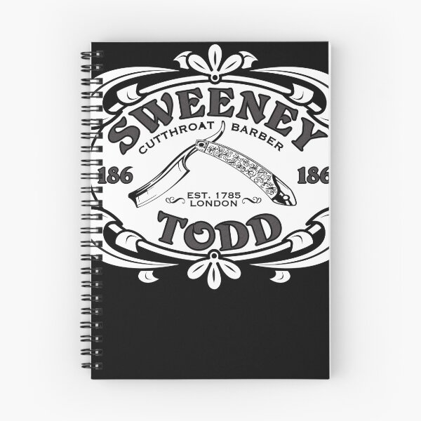 Item preview, Sweeney Todd Cut Throat Barber London Razor Shop designed and sold by JaynLee.
