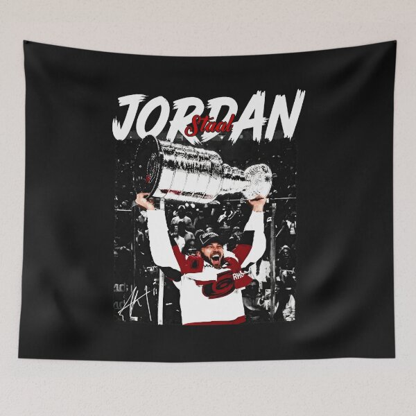 Item preview, Jordan Staal Championship Trophy Victory Pose designed and sold by Jeffreniel.