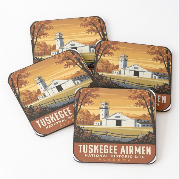 Item preview, Tuskegee Airmen National Historic Site Autumn Badge Sticker designed and sold by DetourDgn.
