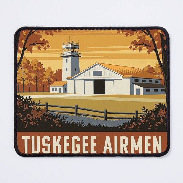 Item preview, Tuskegee Airmen National Historic Site Autumn Badge Sticker designed and sold by DetourDgn.