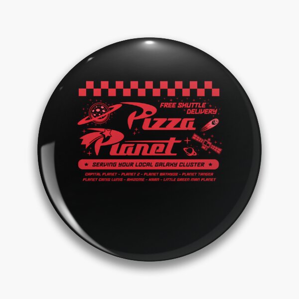Item preview, Pizza Planet Serving Your Local Galaxy Cluster Free Shuttle Delivery designed and sold by JaynLee.