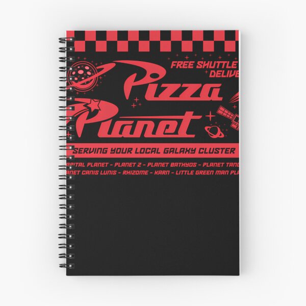 Item preview, Pizza Planet Serving Your Local Galaxy Cluster Free Shuttle Delivery designed and sold by JaynLee.