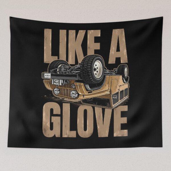 Item preview, Like a Glove Quote designed and sold by Ribeiro-Art.