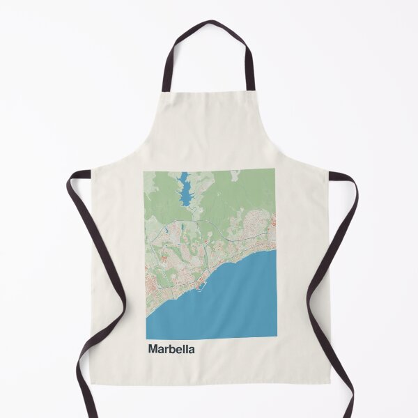 Item preview, Marbella Minimalistic Map Art designed and sold by MapsNerd.