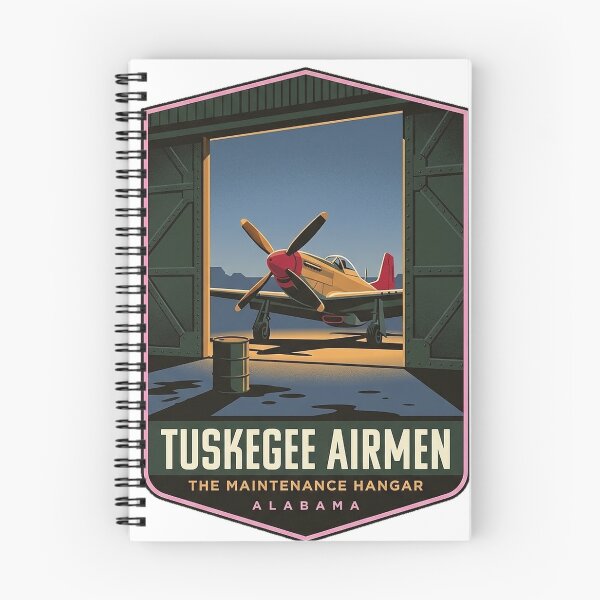 Item preview, Tuskegee Airmen Maintenance Hangar Mustang Sticker Alabama designed and sold by DetourDgn.