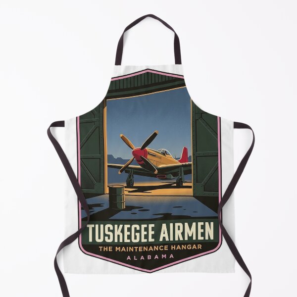 Item preview, Tuskegee Airmen Maintenance Hangar Mustang Sticker Alabama designed and sold by DetourDgn.
