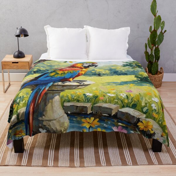 Item preview, Rainbow Parrot designed and sold by Wordsmith-Cafe.