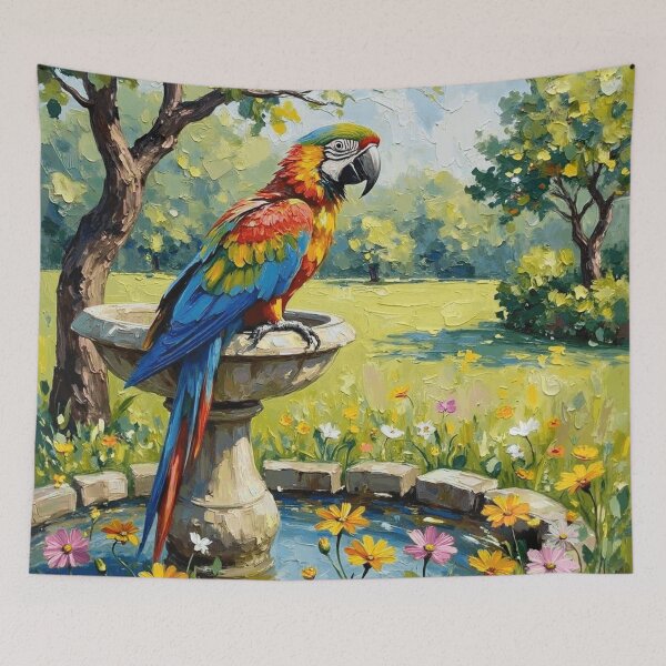 Item preview, Rainbow Parrot designed and sold by Wordsmith-Cafe.