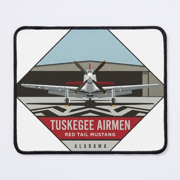 Item preview, Tuskegee Airmen Red Tail Mustang Diamond Badge Sticker designed and sold by DetourDgn.