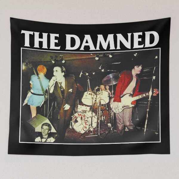 Item preview, The Damned Tiki Nightmare Retro designed and sold by serazaeni.