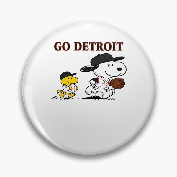 Item preview, Snoopy Woodstock Go Detroit Baseball Peanuts designed and sold by fizzstocmathepa.