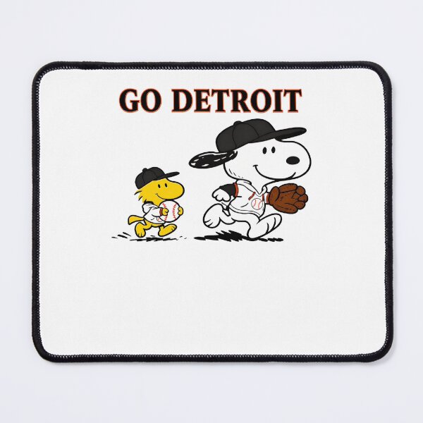 Item preview, Snoopy Woodstock Go Detroit Baseball Peanuts designed and sold by fizzstocmathepa.
