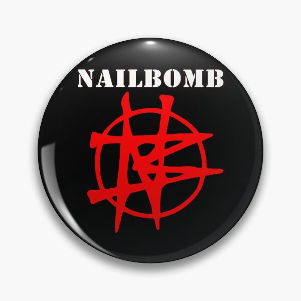 Item preview, Nailbomb Band Logo designed and sold by JennyJem.