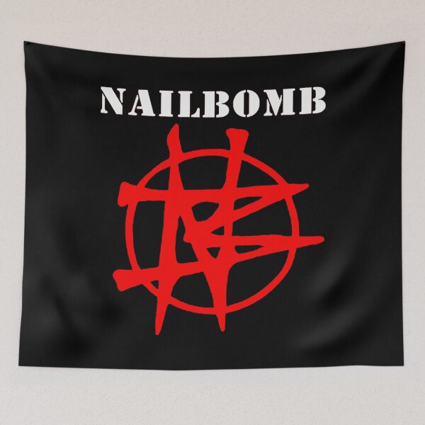 Item preview, Nailbomb Band Logo designed and sold by JennyJem.