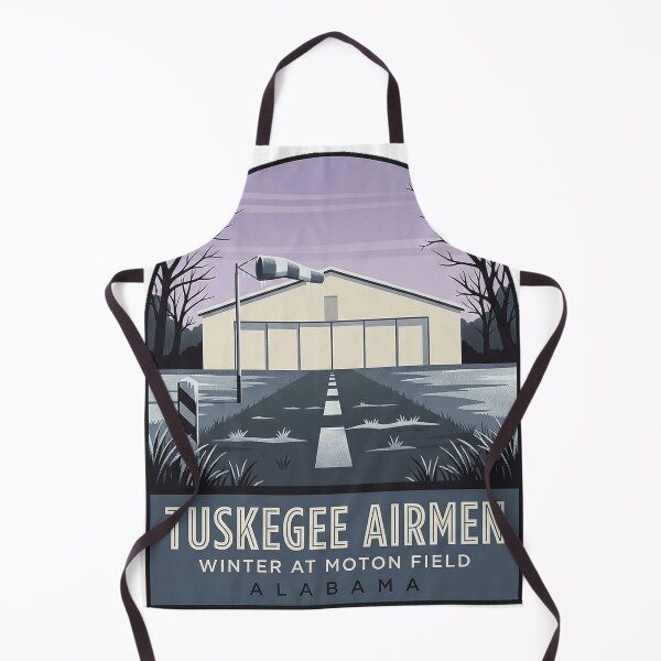 Artikelvorschau, Tuskegee Airmen Winter Dawn Moton Field Sticker Alabama entworfen und verkauft von DetourDgn.