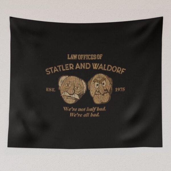 Item preview, Waldorf and Statler Vintage 80s 2 designed and sold by Snakesmoisy.
