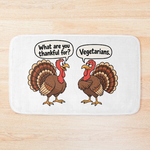 Item preview, Funny Thanksgiving Vegetarian Turkey Joke designed and sold by PRINTIONAL.