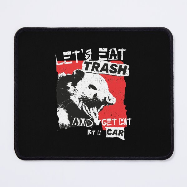 Item preview, Let's Eat Trash and Get Hit By A Car Opossum designed and sold by ABIGRENTERIA.